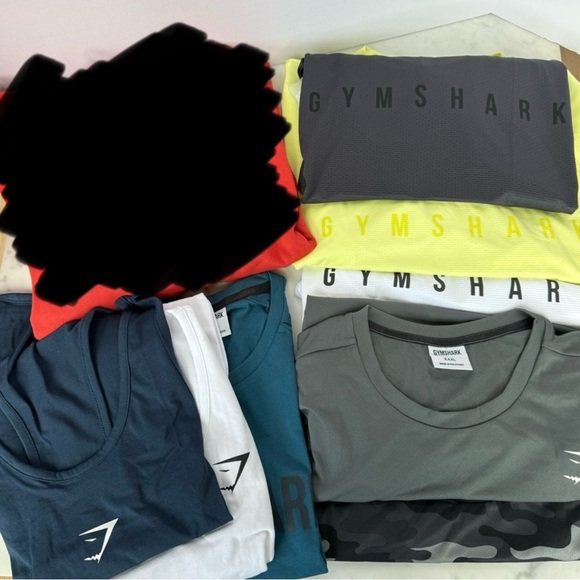 Men’s Gymshark Bundle, T-shirt and Tank Tops, 8 total in the sale, size 3xl,xxxl - Picture 3 of 6